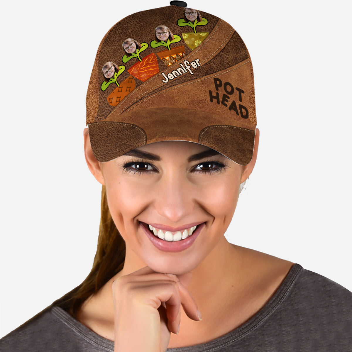 Pot Head - Personalized Gardening Classic Cap