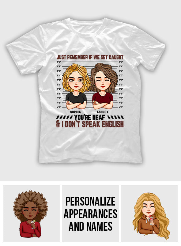 Partners In Crime - Personalized Bestie T-shirt and Hoodie