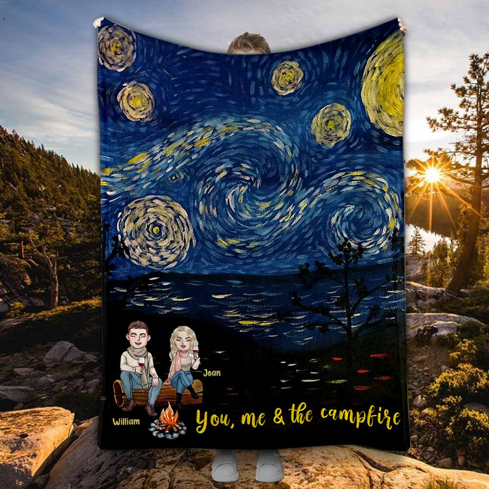 Personalized 2025 camping blanket