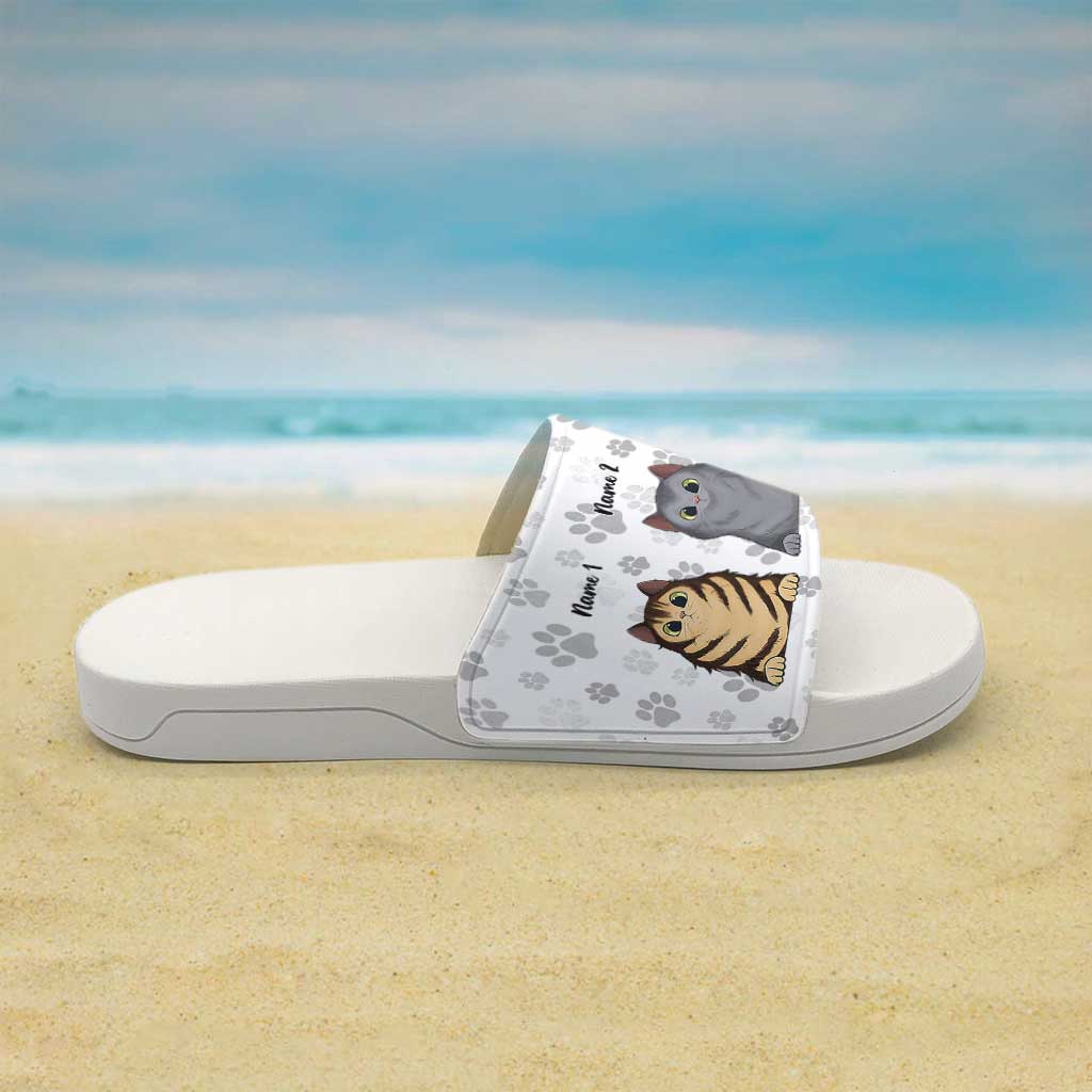 Love Cats - Personalized Slide Sandals