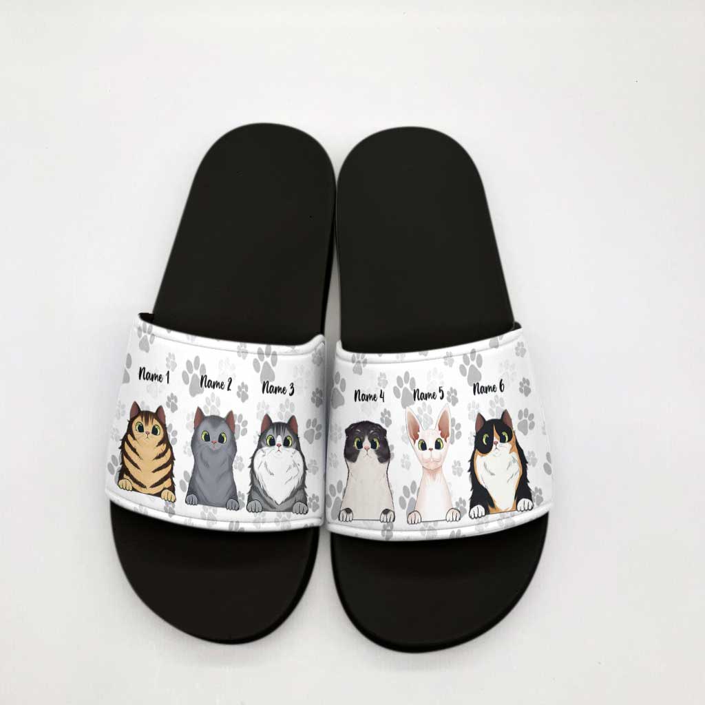 Love Cats - Personalized Slide Sandals