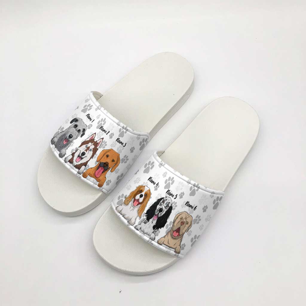 Love Dogs - Personalized Slide Sandals