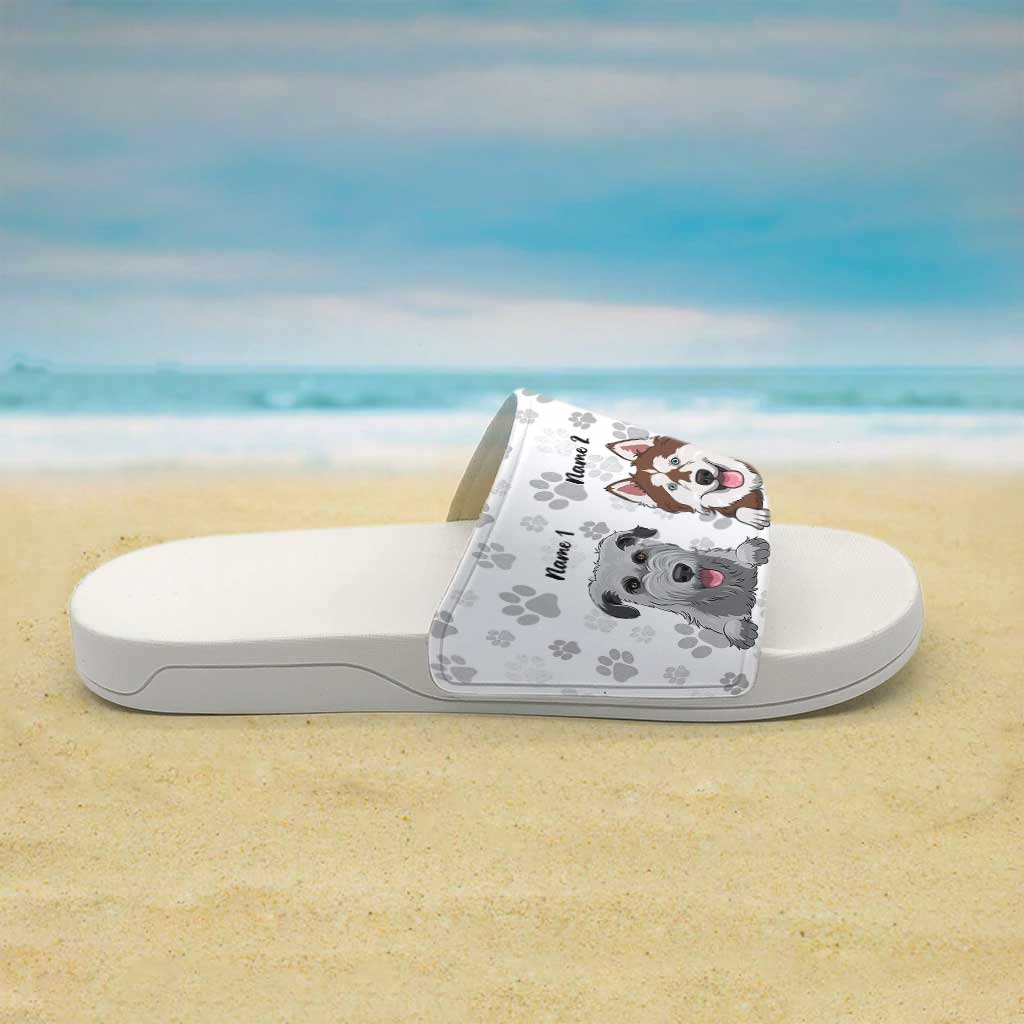 Love Dogs - Personalized Slide Sandals