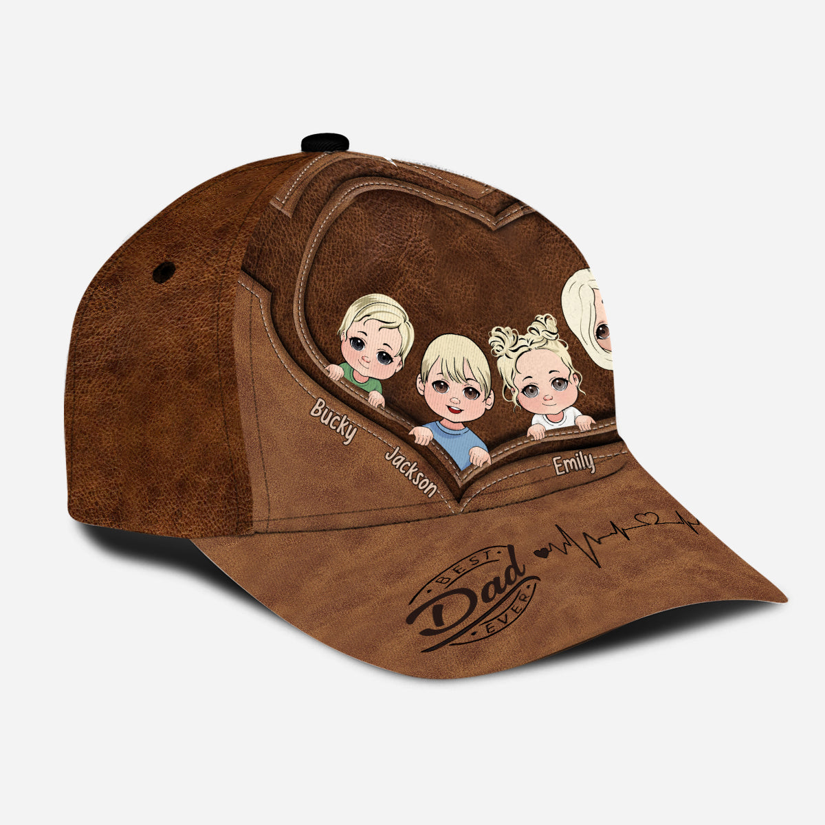 Best Dad Ever - Personalized Father Classic Cap