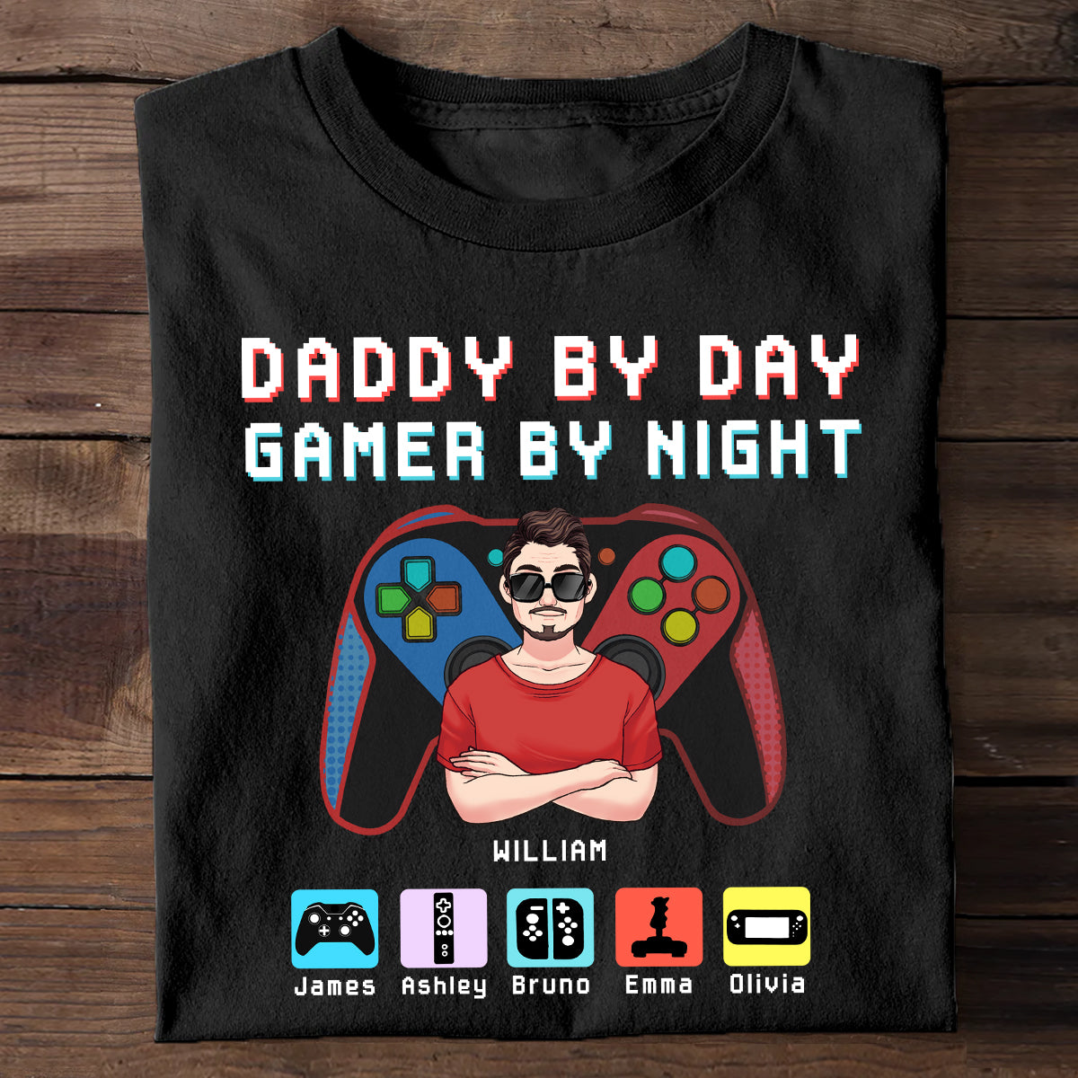 Dad’s Spot Don’t Get Too Comfortable For Gamer Dad - Personalized Video Game T-shirt and Hoodie