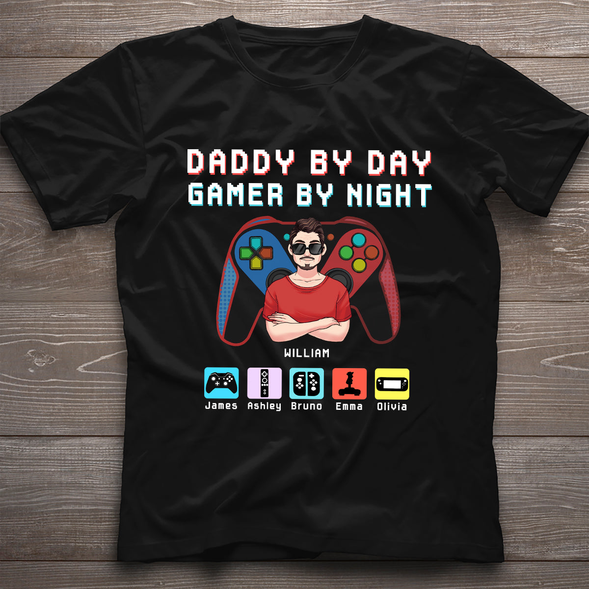 Dad’s Spot Don’t Get Too Comfortable For Gamer Dad - Personalized Video Game T-shirt and Hoodie