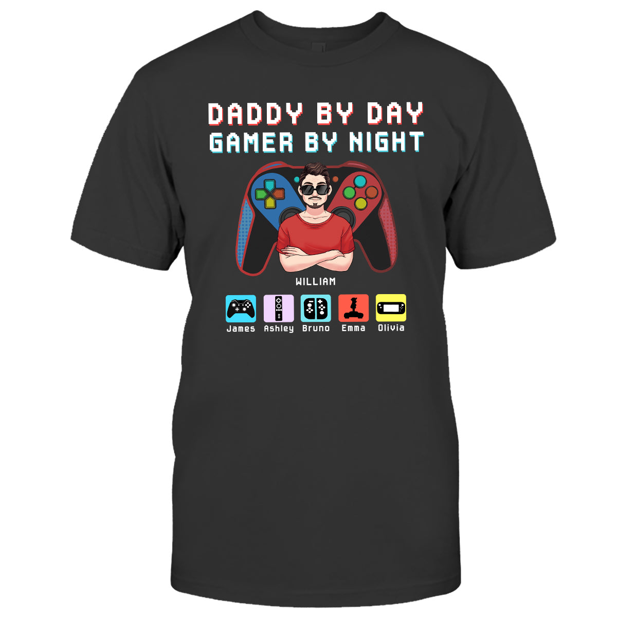 Dad’s Spot Don’t Get Too Comfortable For Gamer Dad - Personalized Video Game T-shirt and Hoodie