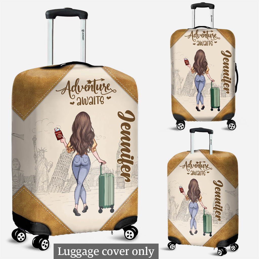 Collect Moments Not Things - Personalized Travelling Luggage Cover