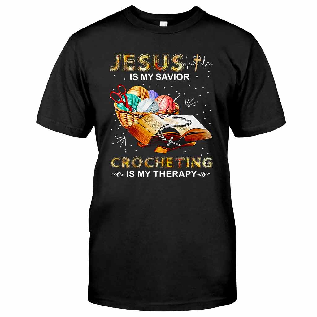 Jesus And Crocheting T-shirt And Hoodie 062021
