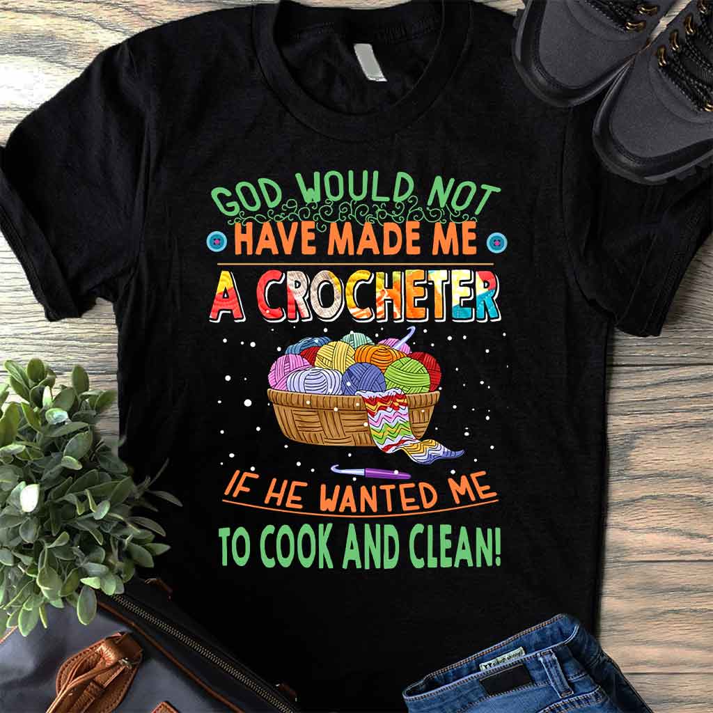 God And Crocheter T-shirt And Hoodie 062021
