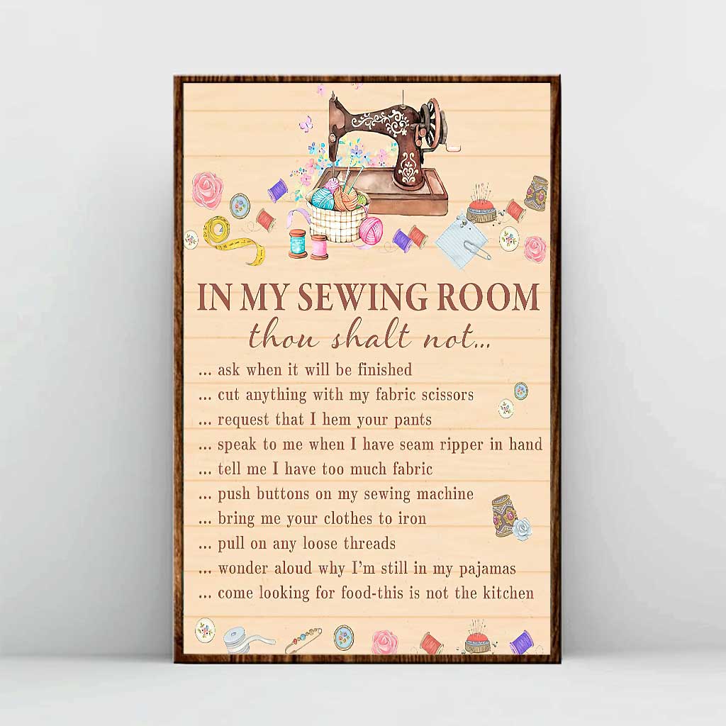 Sewing Rules  - Sewing Poster 062021