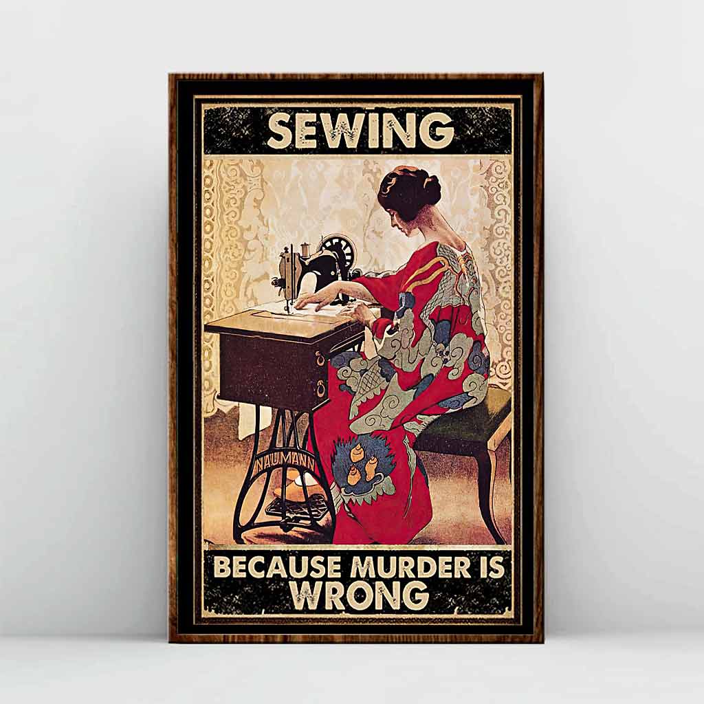 Murder - Sewing Poster 062021