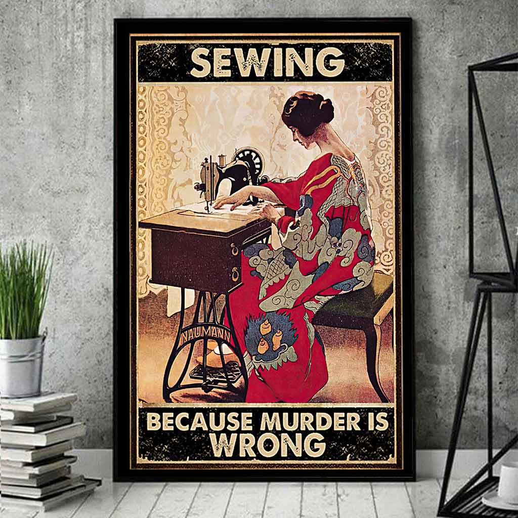 Murder - Sewing Poster 062021