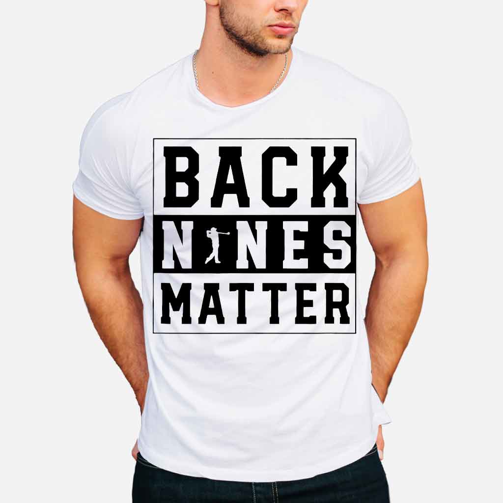 Black Nines - Golf T-shirt And Hoodie 062021