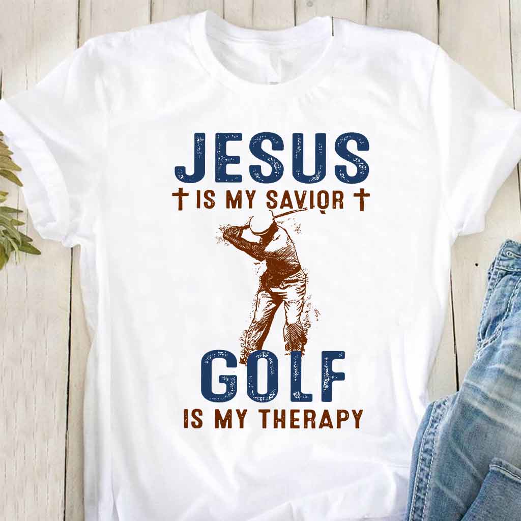 Golf Is My Therapy T-shirt And Hoodie 062021