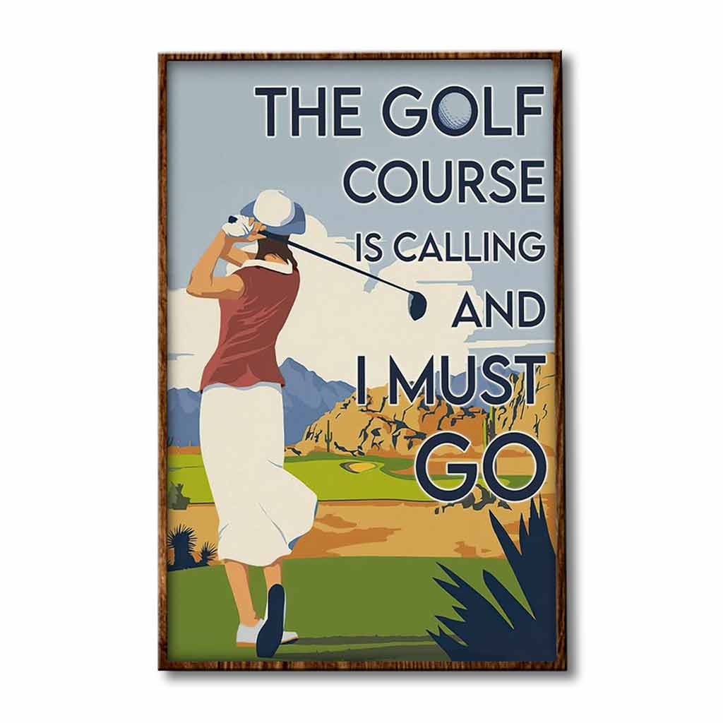 The Golf Course Poster 062021