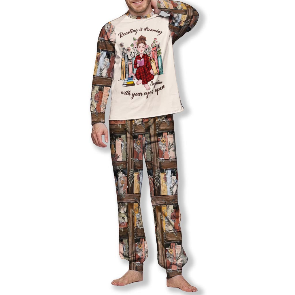 Every Time You Open A Book - Personalized Book Pajamas Set