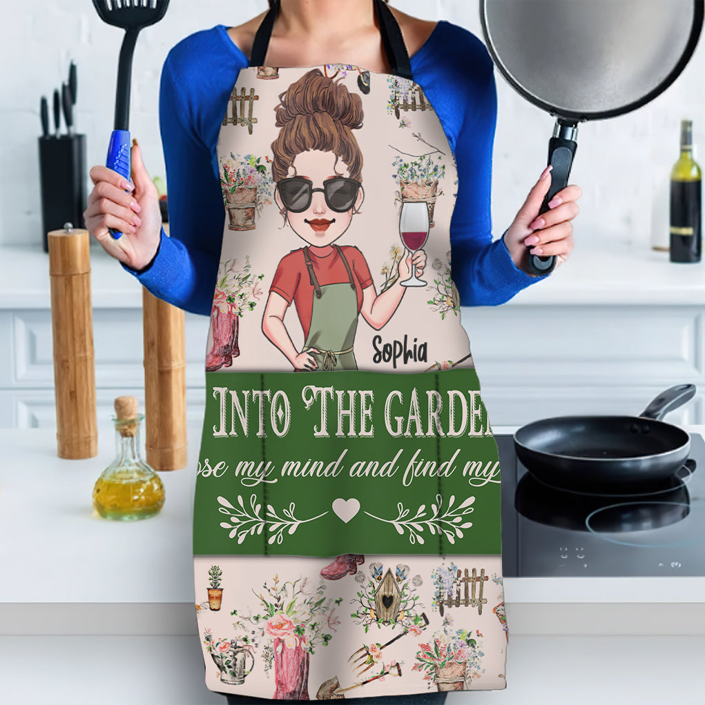 And Into The Garden I Go - Personalized Gardening Apron