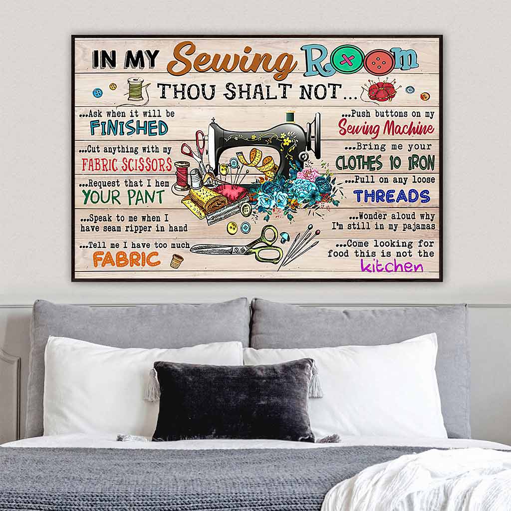 Into My Sewing Room - Sewing Poster 072021