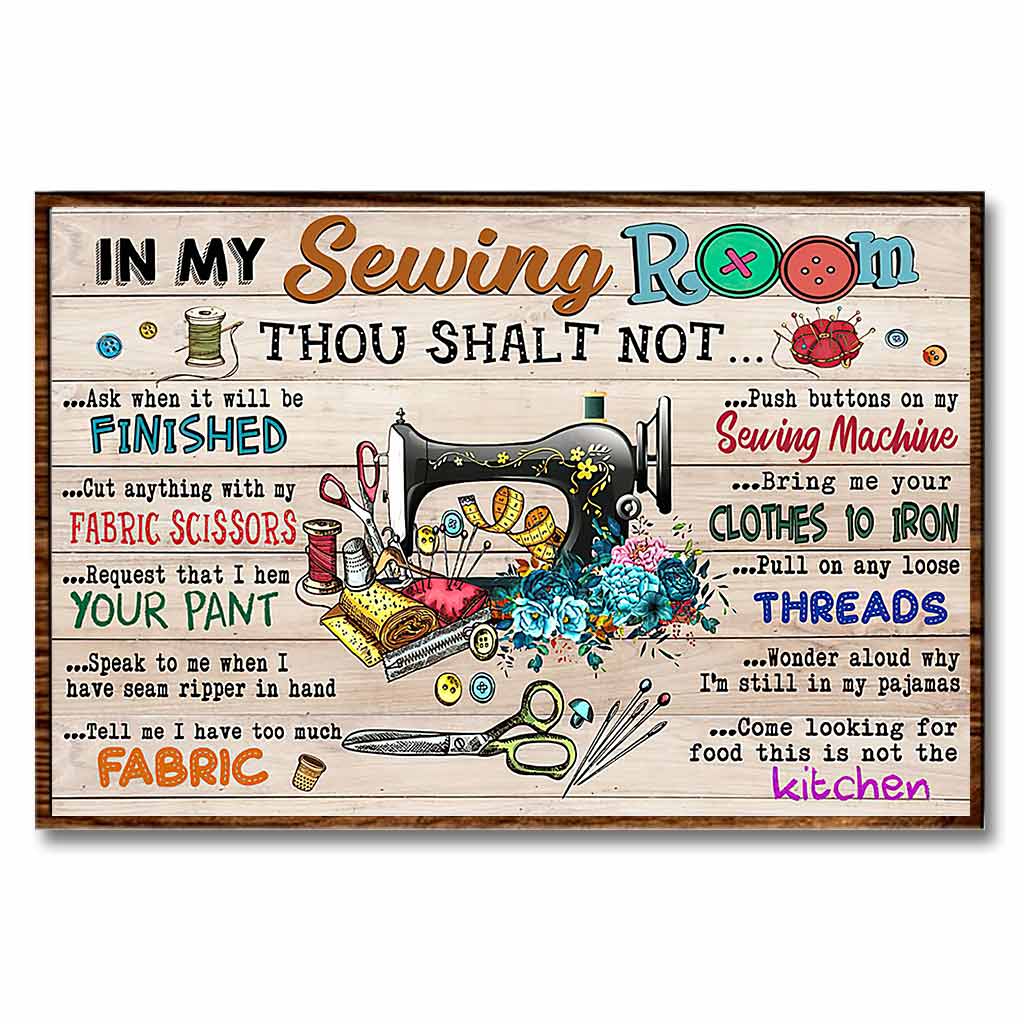 Into My Sewing Room - Sewing Poster 072021