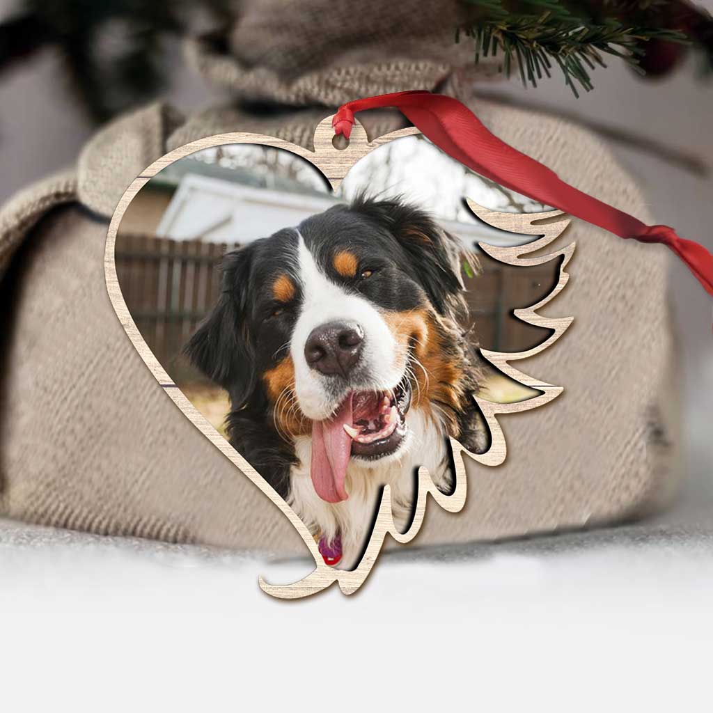 Your Paws Were Ready But Our Hearts Were Not - Personalized Christmas Dog Ornament (Printed On Both Sides)