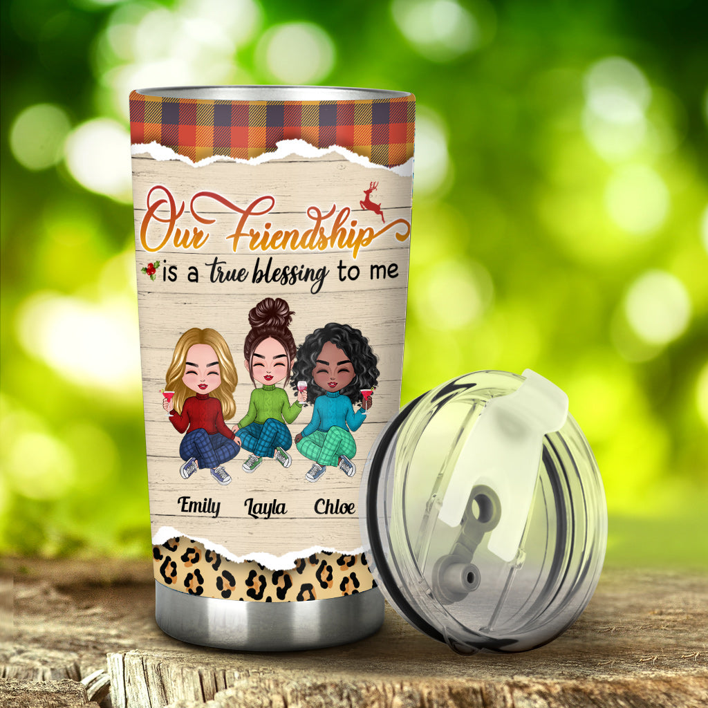 Disover Our Friendship - Personalized Bestie Tumbler