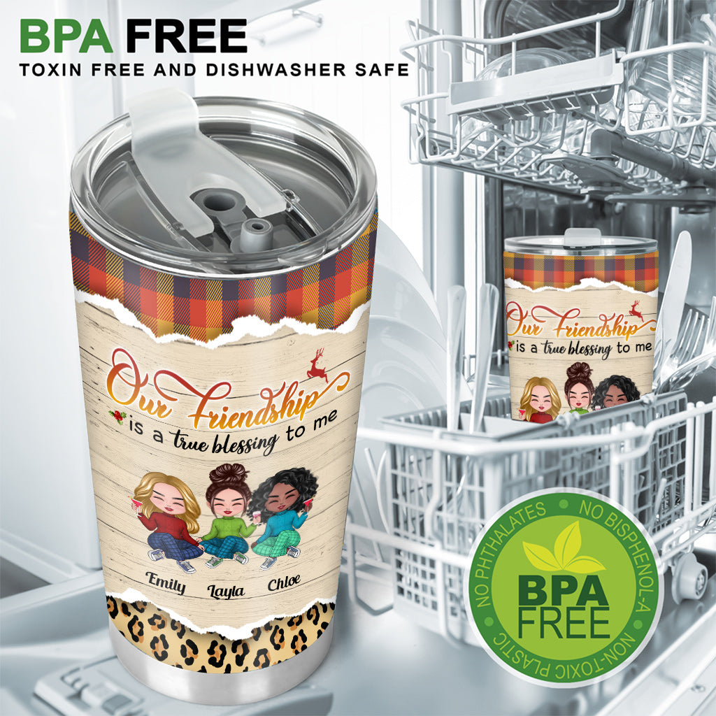 Discover Our Friendship - Personalized Bestie Tumbler