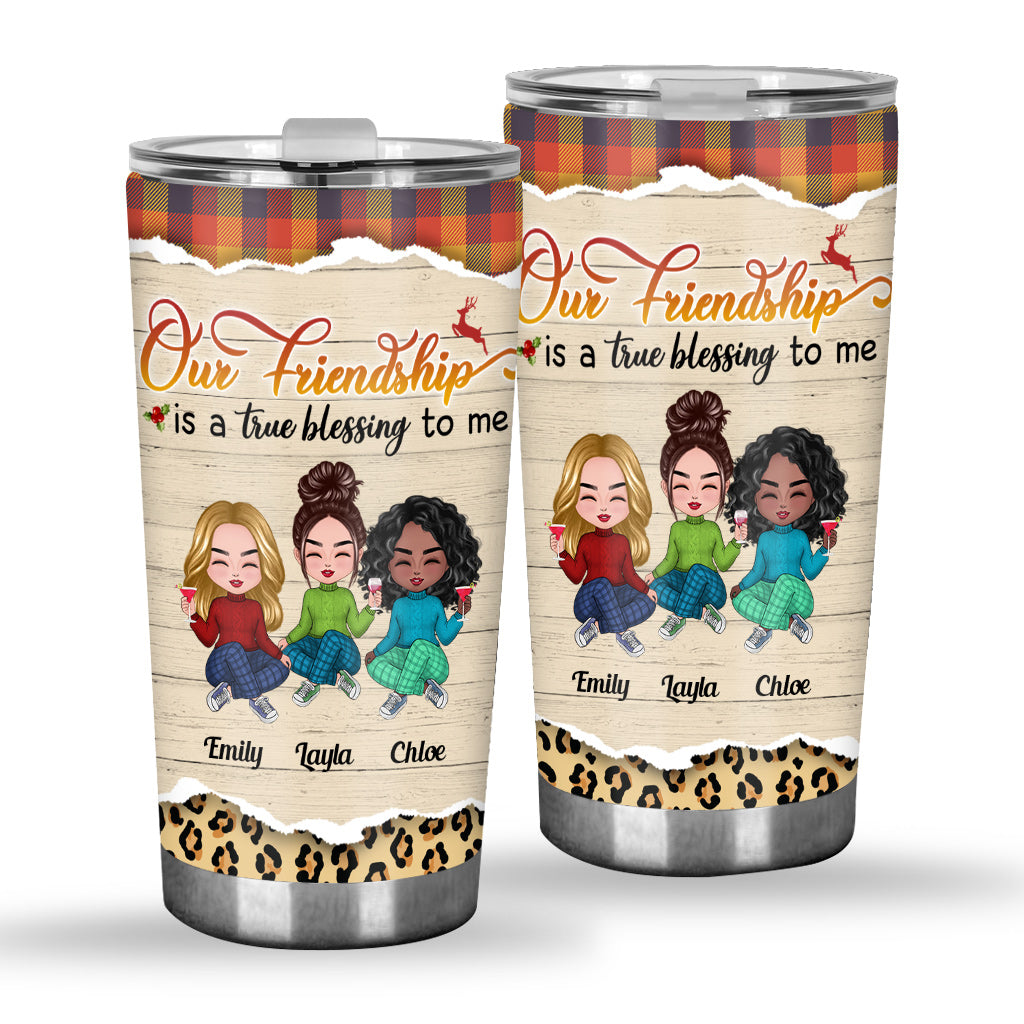 Disover Our Friendship - Personalized Bestie Tumbler
