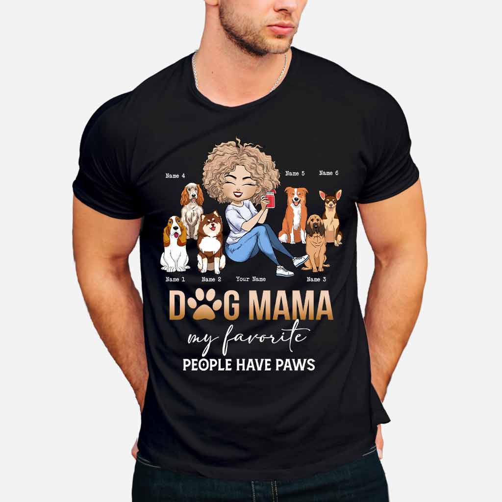 Dog Mama - Personalized T-shirt and Hoodie