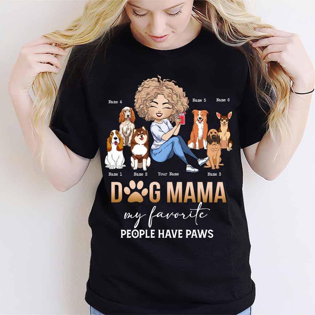 Dog Mama - Personalized T-shirt and Hoodie