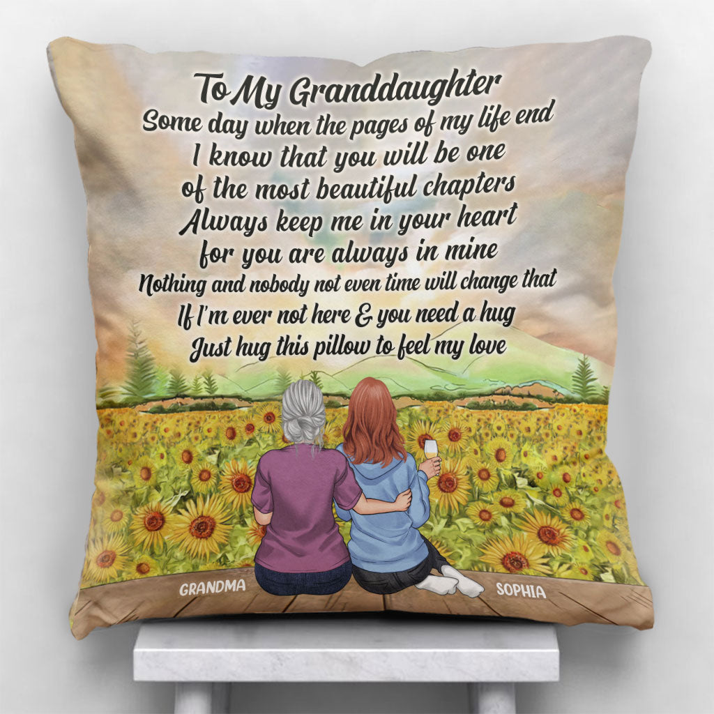 Someday When The Pages - Personalized Mother's Day Grandma Throw Pillow