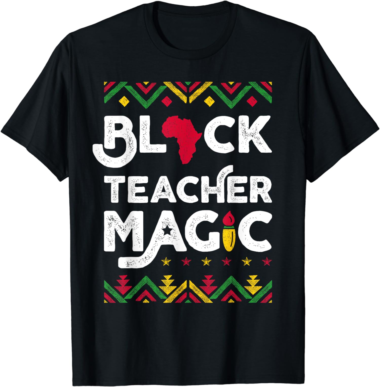 Black Teacher Magic African American T-shirt & Hoodie 0224
