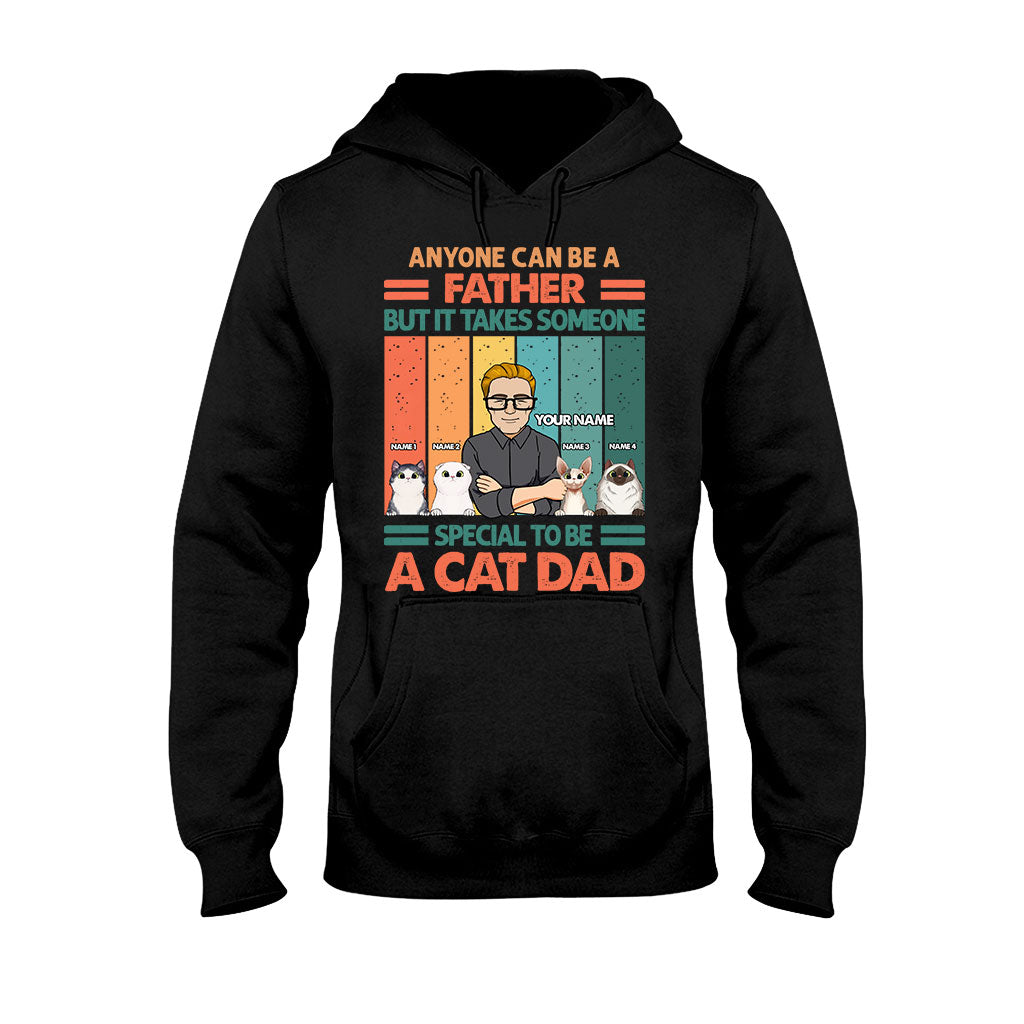 Someone Special To Be A Catdad - Personalized Father's Day T-shirt and Hoodie