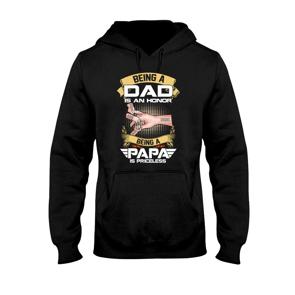 Priceless Papa - Personalized Grandpa T-shirt and Hoodie