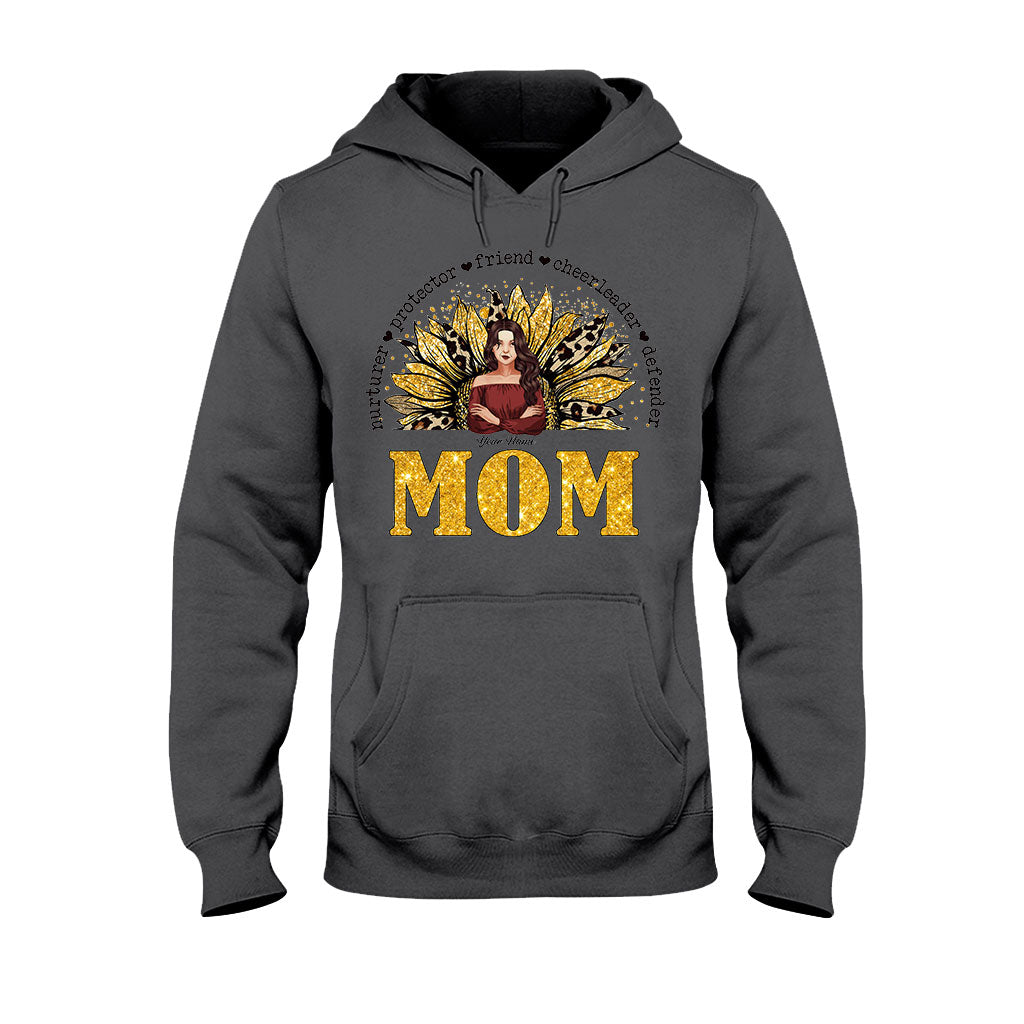 Mom Nurturer Protector - Personalized Mother's Day T-shirt and Hoodie