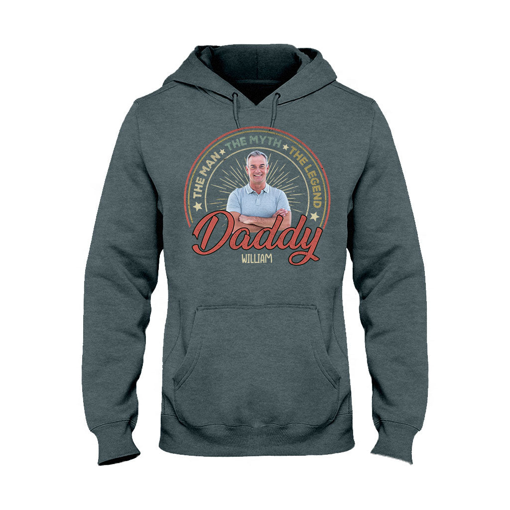 The Man The Myth The Legend - Gift for dad, grandpa - Personalized T-shirt And Hoodie