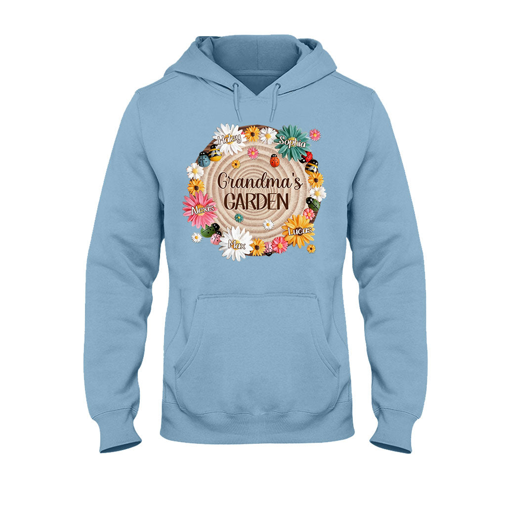 Grandma's Garden - Personalized Grandma T-shirt and Hoodie