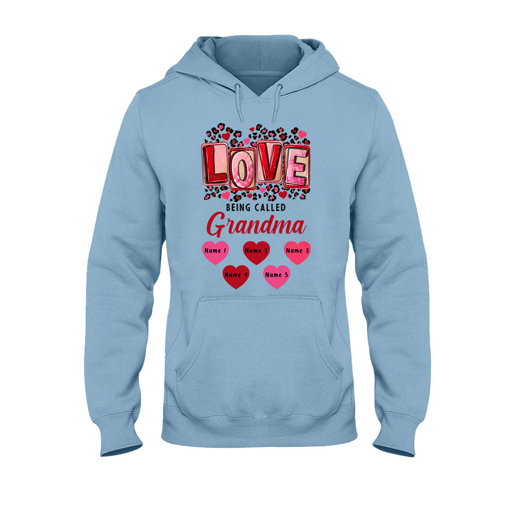 Love Being Called Grandma - Personalized Grandma T-shirt and Hoodie