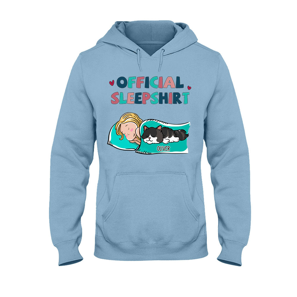 Cat Official Sleepshirt - Personalized Cat T-shirt and Hoodie