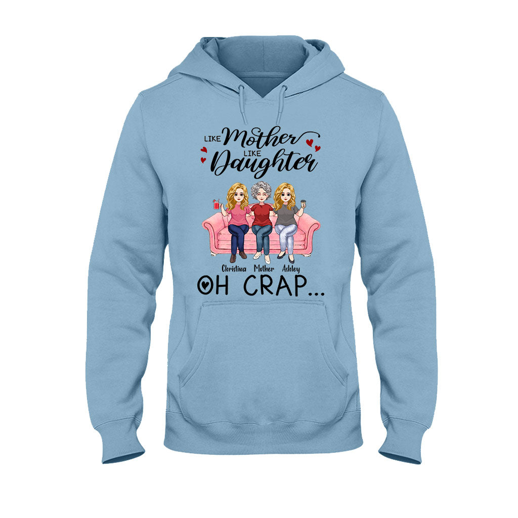 Like Mother Like Daughter - Personalized Mother's Day Mother T-shirt and Hoodie