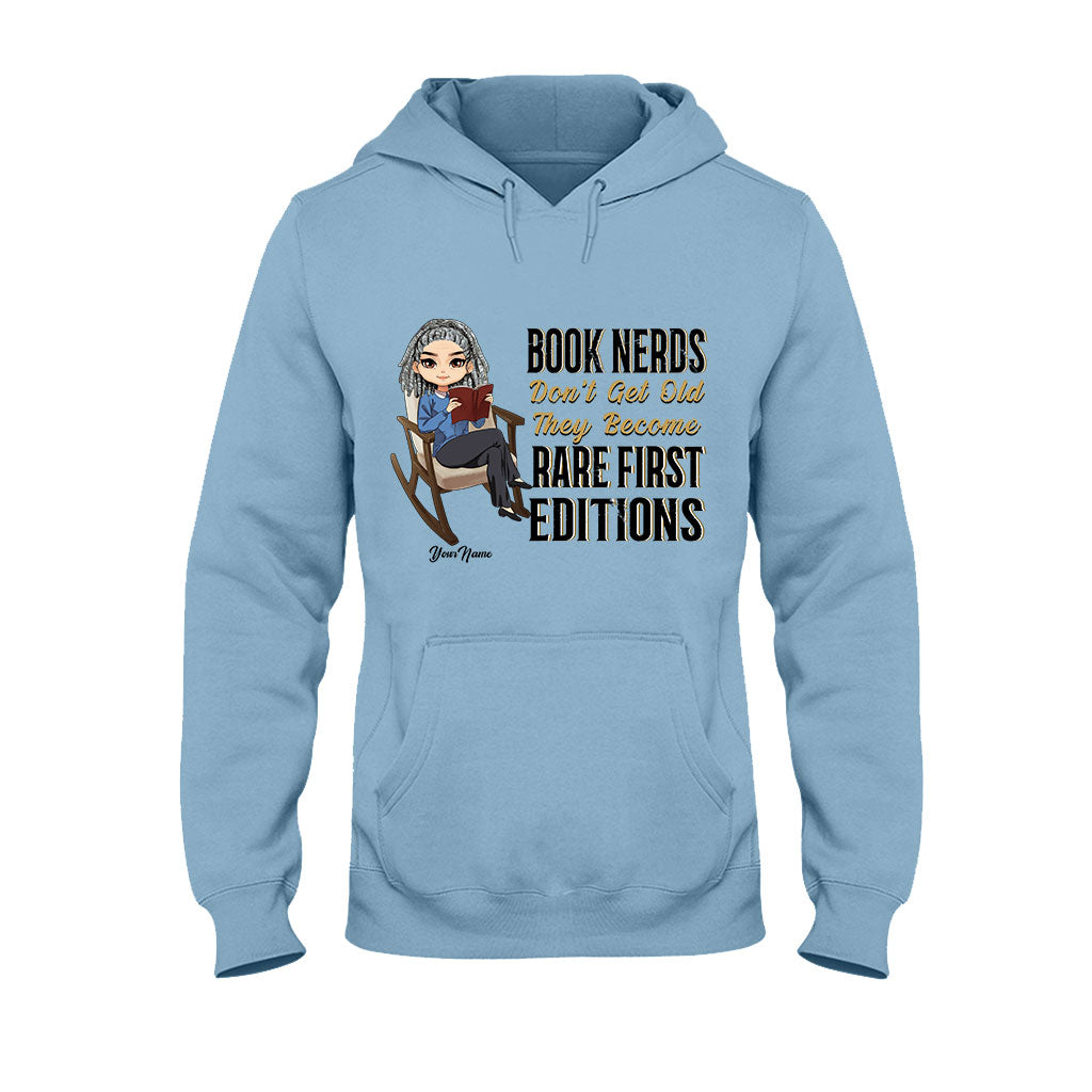 Book Nerds Don't Get Old - Personalized T-shirt and Hoodie