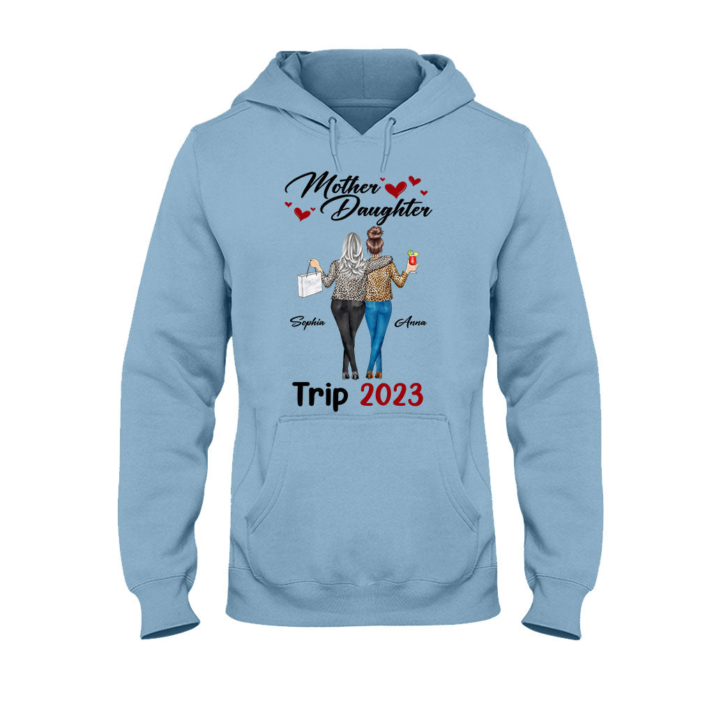 Mother Daughter Trip 2023 - Personalized Mother's Day Mother T-shirt and Hoodie