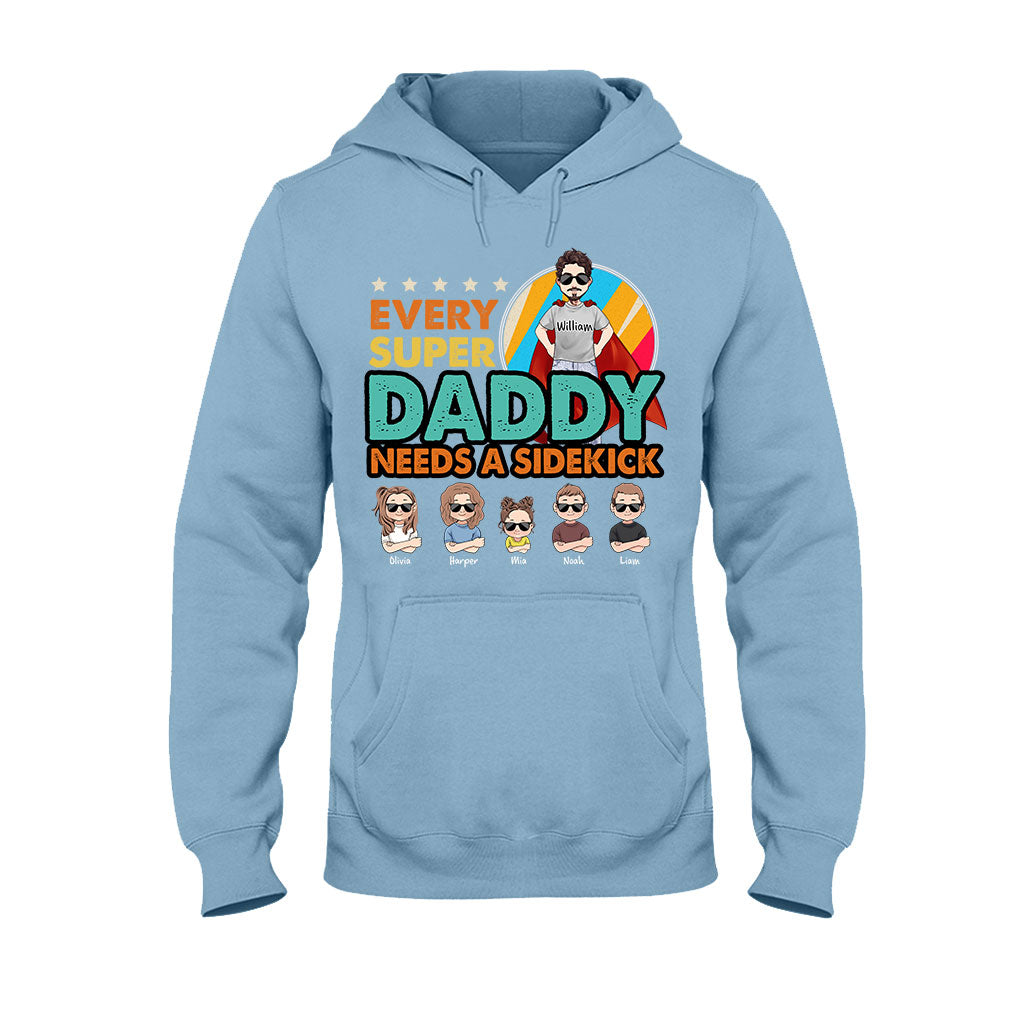 Super Dad Super Hero - Gift for dad, grandpa, uncle, brother - Personalized T-shirt And Hoodie