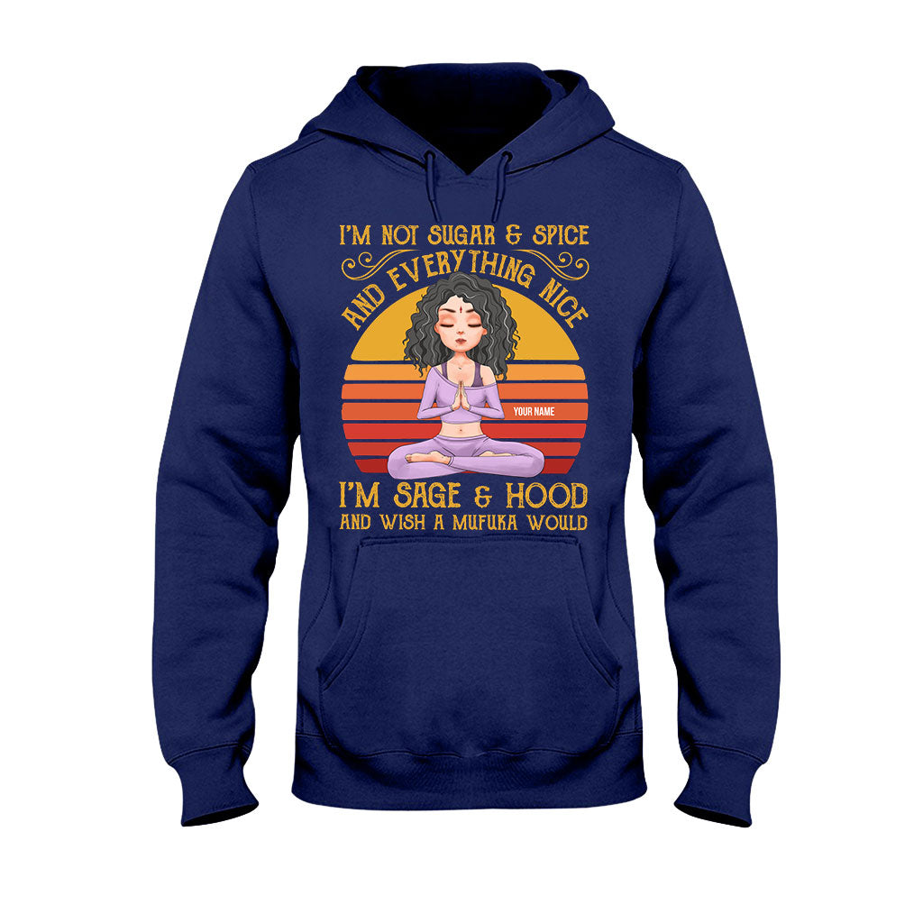 I'm Sage And Hood - Personalized Yoga T-shirt and Hoodie