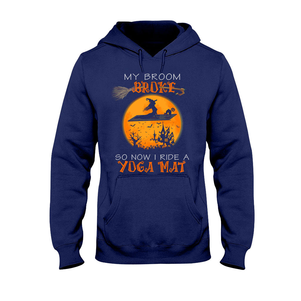 My Broom Broke Halloween T-shirt And Hoodie 092021