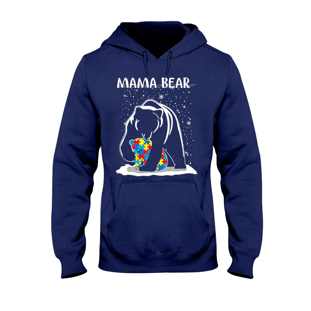 Mama Bear - Autism Awareness T-shirt and Hoodie 112021