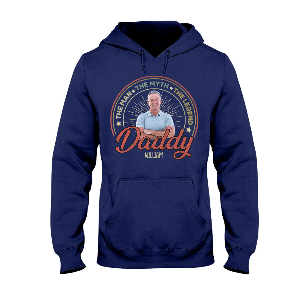 The Man The Myth The Legend - Gift for dad, grandpa - Personalized T-shirt And Hoodie