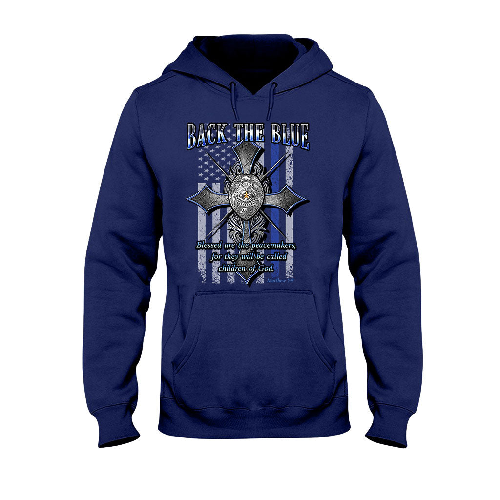 Blue Line - Police Officer T-shirt And Hoodie 0621