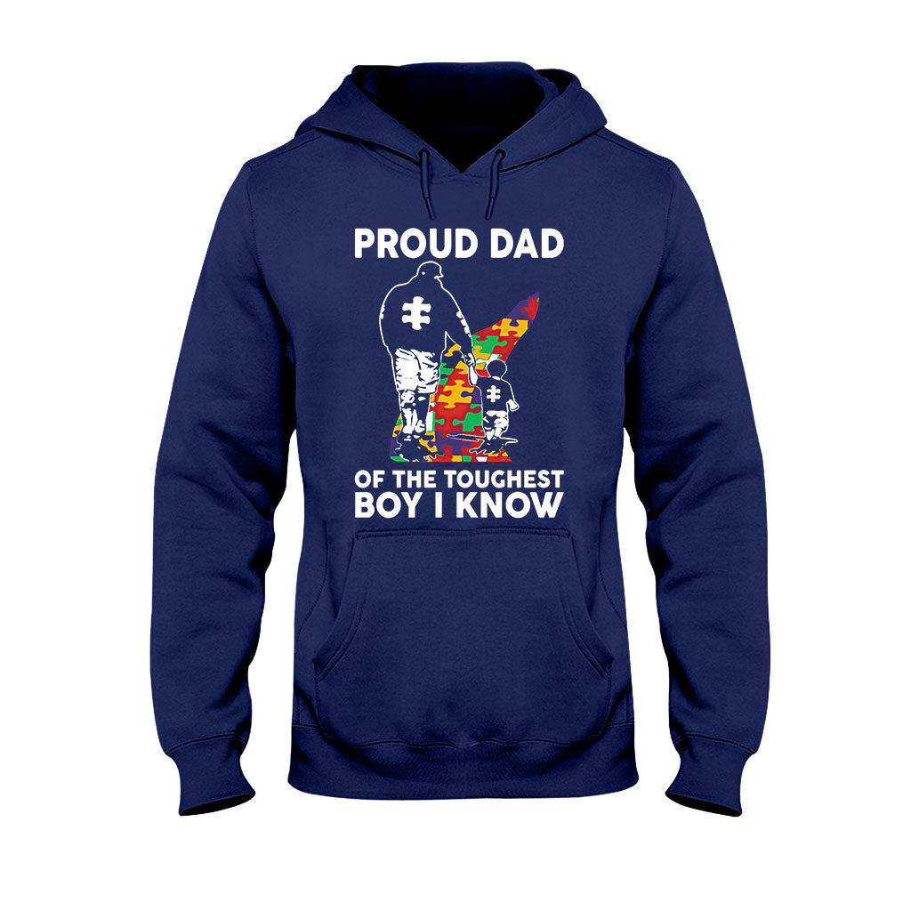 Proud Dad - Autism Awareness T-shirt And Hoodie 062021