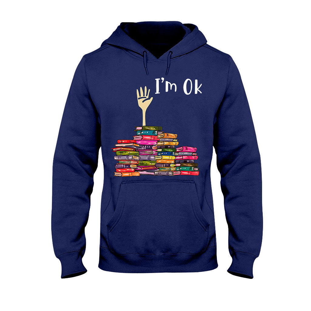 I'm OK - Book T-shirt And Hoodie 072021